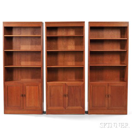 Three Stickley Bookcases 