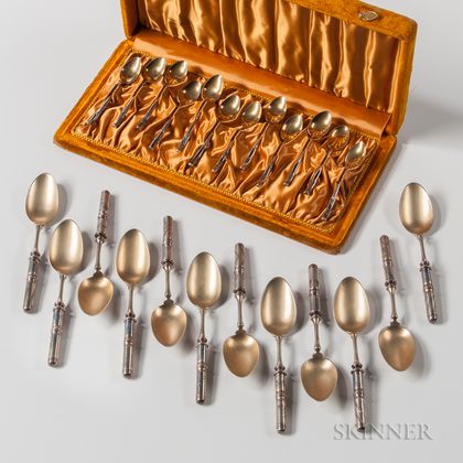 Group of American Sterling Silver Spoons