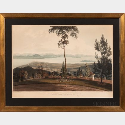 William Daniell (British, 1769-1837),After Captain Robert Smith (British, 1787-1873) View from Strawberry Hill, Prince of Wales Islan 