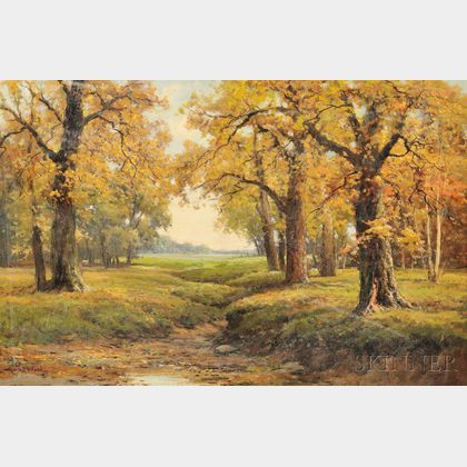Robert William Wood (American, 1889-1979) Autumn Vista