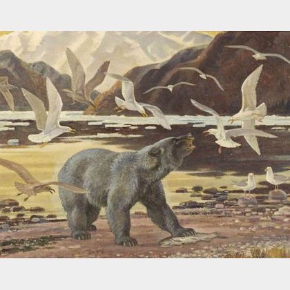 Paul Bransom (American, 1886-1979) Glacier Bear