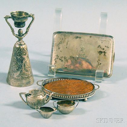 Group of Small Sterling Silver Items