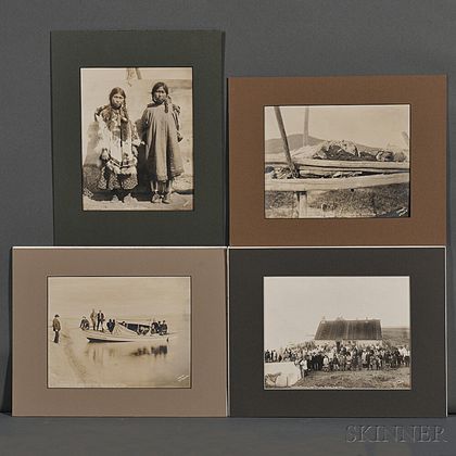 Nowell, Frank H. (1864-1941) Eight Photographs Taken in Alaska, c. 1905.