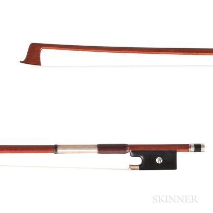 Silver-mounted Violin Bow, Hoyer Workshop