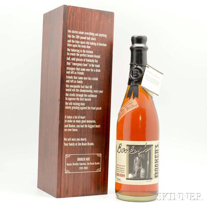 Bookers Limited Edition, 1 750ml bottle (owc) 