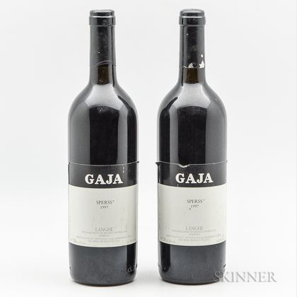 Gaja Sperss 1997, 2 bottles 