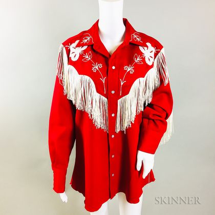 Vintage Western Red Shirt