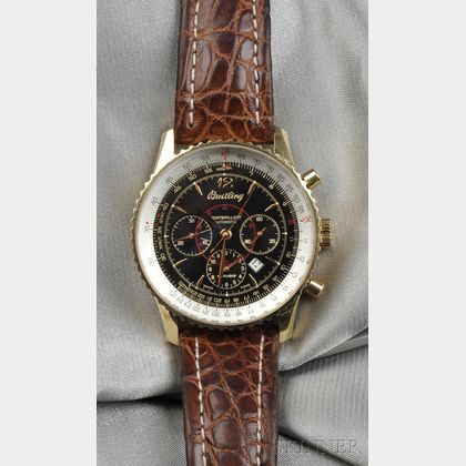 18kt Gold "Navitimer Montbrilliant" Wristwatch, Breitling