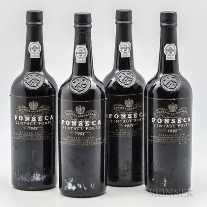 Fonseca Vintage Port 1994, 4 bottles 