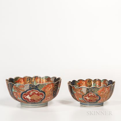 Set of Two Imari Bowls
