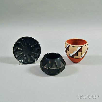 Three Southwest Pottery Items