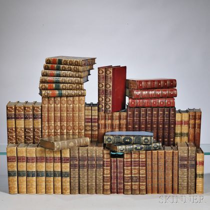 Decorative Bindings, Sets, Approximately Sixty-eight Volumes.