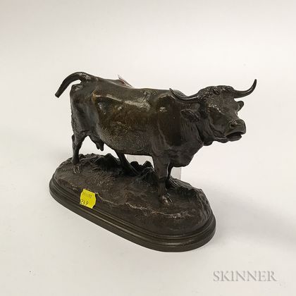 After Isidore Jules Bonheur (French, 1827-1901) Bronze Figure of a Cow, 