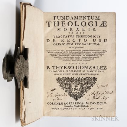 Thyrsus González de Santalla (1624-1705) Fundamentum Theologiae Moralis.