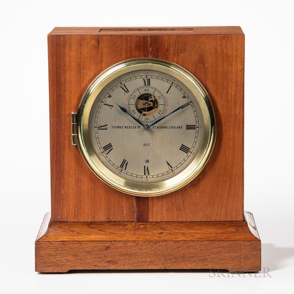 Thomas Mercer HCH4 Electric Wind Scientific Chronometer Master Shelf Clock