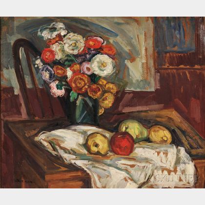 Louis Ritman (American, 1889-1963) Floral Still Life