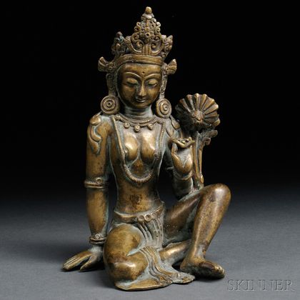 Bronze Figure of a Bodhisattva