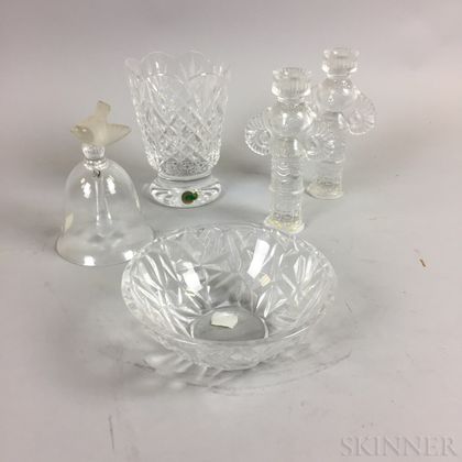 Five Pieces of Colorless Glass