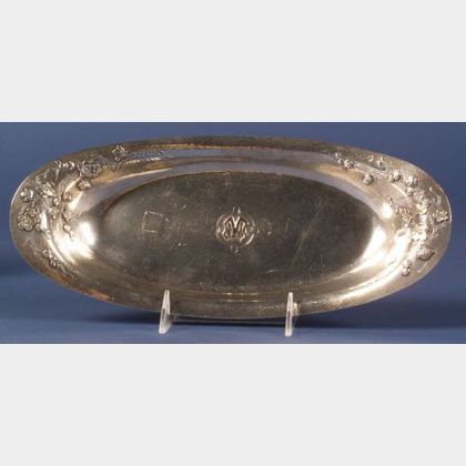 Gorham Aesthetic Movement Sterling Bread Tray