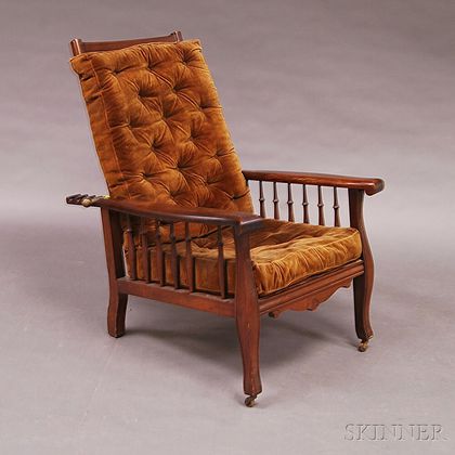 Walnut Morris Chair