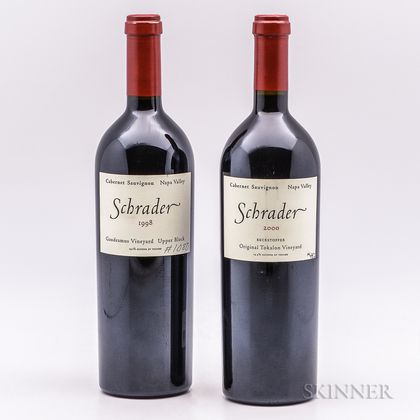 Schrader, 2 bottles 