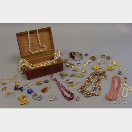Small Group of Costume and Estate Jewelry