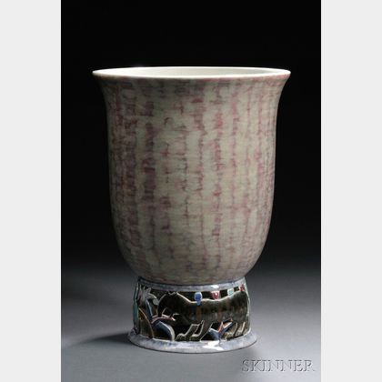 Eduard Klabena (1891-1933) Large Pottery Vase