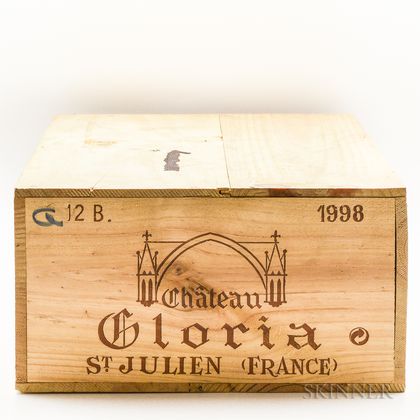 Chateau Gloria 1998, 12 bottles (owc) 