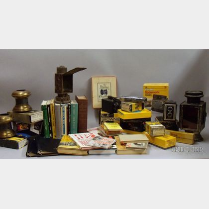 Group of Photographic Equipment and Literature