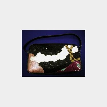 Silk, Fabric, and Leather &#34;Conte de Fees&#34; Handbag