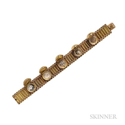 Victorian Gold Sentimental Bracelet