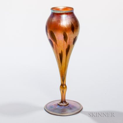 Tiffany Favrile Decorated Vase 