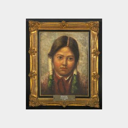 Painting of an Indian Girl