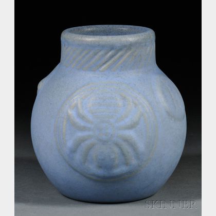 Van Briggle Pottery Spider Vase