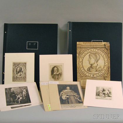 Sixty-one Old Master Prints, Many Late Impressions: