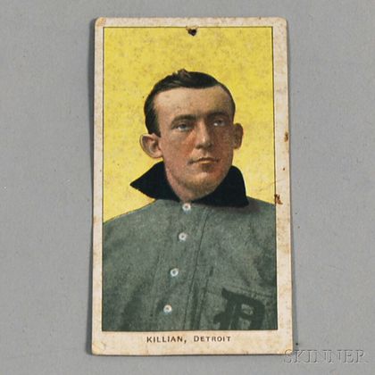 Ed Killian Detroit Tigers 1909-1911 Sweet Caporal Cigarettes Baseball Card