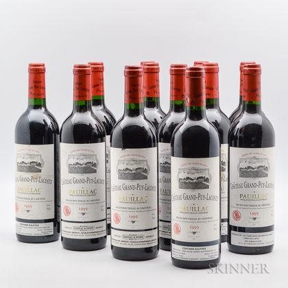 Chateau Grand Puy Lacoste 1995, 12 bottles 