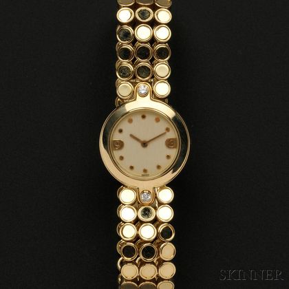 Lady's 18kt Gold Wristwatch, Harry Winston