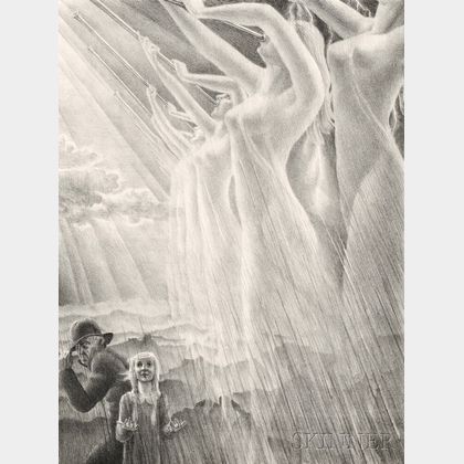 Kyra Markham (American, 1891-1967) The Silver Trumpets of the Rain