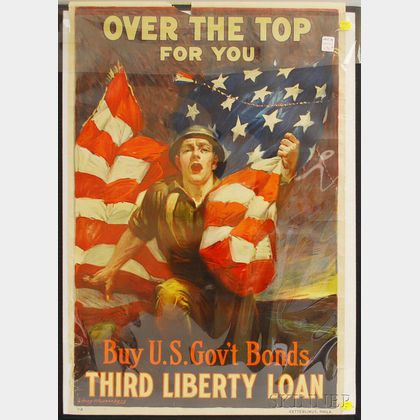 WWI Poster: Over The Top!