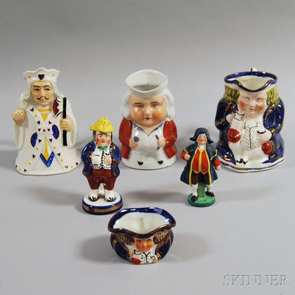 Six Ceramic Figures