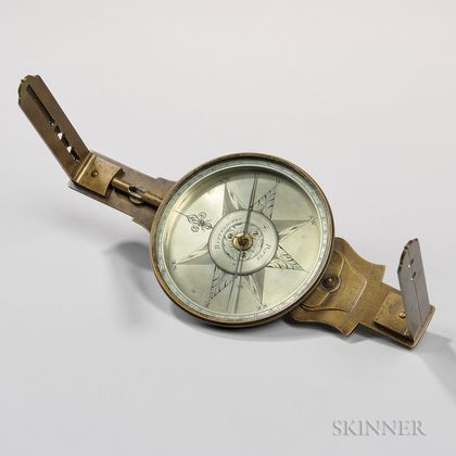 Rittenhouse & Potts Surveyor's Vernier Compass
