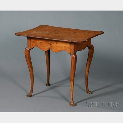 Queen Anne Tiger Maple Table
