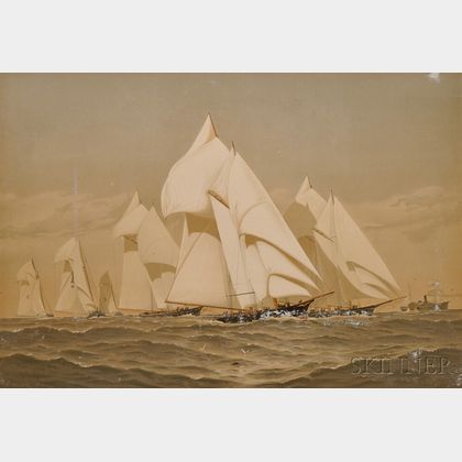 Frederic S. Cozzens (American, 19th Century),Charles Scribner's Sons, publishers (New York, 19th Century) AMERICAN YACHTS