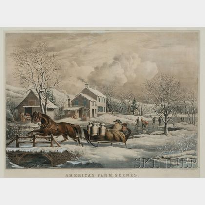 Nathaniel Currier, publisher (American, 1813-1888) AMERICAN FARM SCENES No. 4.