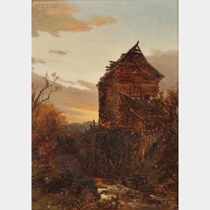 George Herbert McCord (American, 1848-1909) Old Mill, Berkshire County