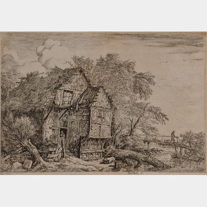 Jacob van Ruisdael (Dutch, 1628-1682) The Little Bridge