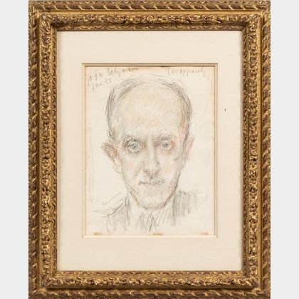 Joseph (Josef) Oppenheimer (German/Canadian, 1876-1966) Portrait of a Man