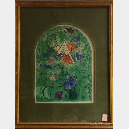 After Marc Chagall (Russian/French, 1887-1985) Le Plafond de l'Opera de Paris, frontispiece