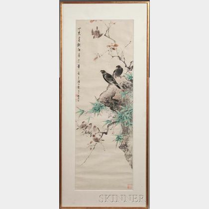 Bird and Flower Painting